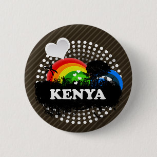 Niedliches fruchtiges Kenia Button