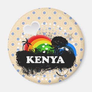 Niedliches fruchtiges Kenia Magnet