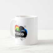 Niedliches fruchtiges Mexiko Kaffeetasse (Vorderseite Links)