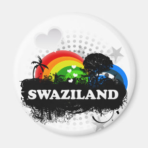 Niedliches fruchtiges Swasiland Magnet