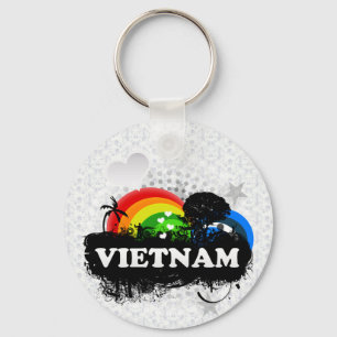 Niedliches fruchtiges Vietnam Schlüsselanhänger
