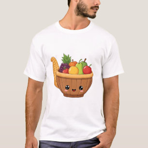 Niedliches Fruchtkornucopia T-Shirt