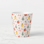 Niedliches Fruchtmuster Milchtasse (Vorderseite)