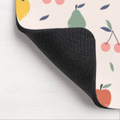 Niedliches Fruchtmuster Mousepad (Ecke)