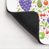 Niedliches Fruchtmuster Mousepad (Ecke)