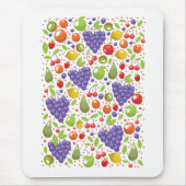 Niedliches Fruchtmuster Mousepad (Vorne)