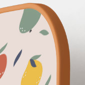 Niedliches Fruchtmuster Pickleball Schläger (Linke Seite)