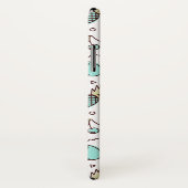 Niedliches Fruchtmuster Summeres Themed Monogram Case-Mate iPhone Hülle (Hinten/Rechts)