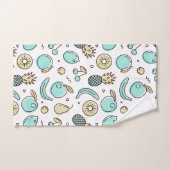 Niedliches Fruchtmuster Summerline Zeichnend Badhandtuch Set (Handtuch)