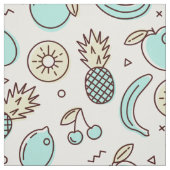 Niedliches Fruchtmuster Summerline Zeichnend Stoff (Muster)