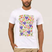 Niedliches Fruchtmuster T-Shirt (Vorderseite)