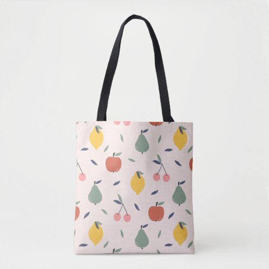 Niedliches Fruchtmuster Tasche (Vorderseite)