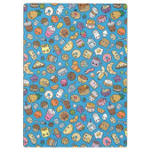 Niedliches Frühstück Klemmbrett (Rückseite)