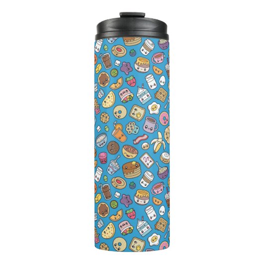 Niedliches Frühstück Thermosbecher (Vorderseite)