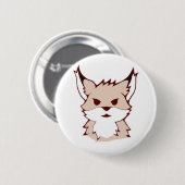 niedliches Fuchs-Abzeichen Button (Vorne & Hinten)