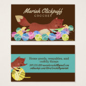 Niedliches Fuchsgarn aus Stricken (Vorne & Hinten)