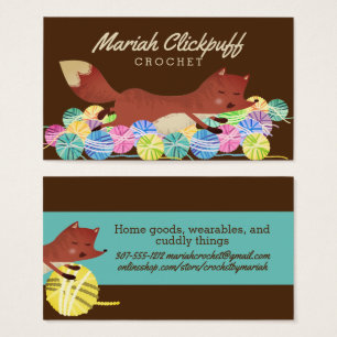 Niedliches Fuchsgarn aus Stricken