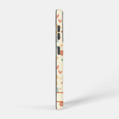 Niedliches Fun Floral Muster - benutzerdefinierter Samsung Galaxy Hülle (Rechte Seite)