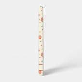 Niedliches Fun Floral Muster - benutzerdefinierter Samsung Galaxy Hülle (Linke Seite)