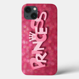 Niedliches Funkelnd Rosa Prinzessin Bokeh Case-Mate iPhone Hülle