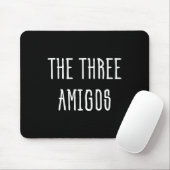 Niedliches Funny Cinco De Mayo Drei Amigos Geschen Mousepad (Mit Mouse)