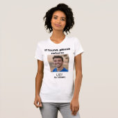 Niedliches Funny Couple's Foto, wenn Sie verloren T-Shirt (Vorne ganz)