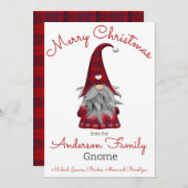Niedliches Funny Frohe Weihnachten Elf Personalisi (Vorne/Hinten)