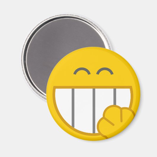 Niedliches Funny Funny Face Locker Magnet (Vorderseite/Rückseite)