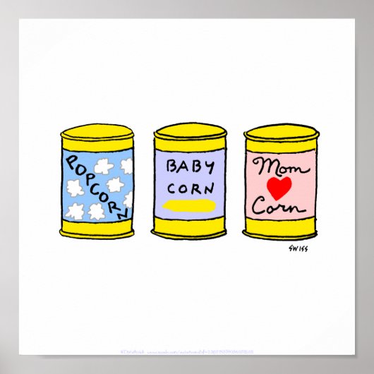 Niedliches Funny Kitchen Poster, insbesondere 4 A Poster (Vorne)