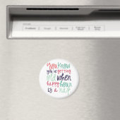 Niedliches Funny Quote Sprichwort Alt Spaß Magnet (In Situ (Geschirrspüler))