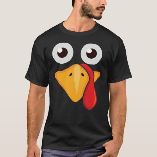 Niedliches Funny Turkey Erntedank Geschenk Essenti T-Shirt (Vorderseite)