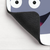 Niedliches Funny Whale Party Zeichnend Mousepad (Ecke)