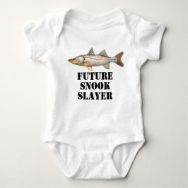 Niedliches Future Snook Slayer Fishing Baby Shirt