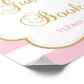 Niedliches Gästebuch für Tutu Babydusche (Ecke)