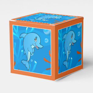 Niedliches Gastgeschenk für Dolphin Ocean Aquatic Geschenkschachtel