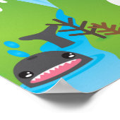 Niedliches Gebirgsbeispiele für Kinderzimmer Schla Poster (Ecke)