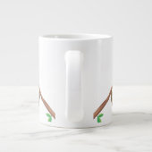 Niedliches Gefälle, mit dem ich dich hänge Jumbo-Tasse (Rückseite)