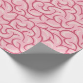 Niedliches Gehirn Geschenkpapier (Ecke)