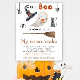 Niedliches Geist - mein Wasser ist kaputt, Babydus Poster