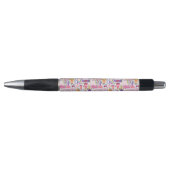 Niedliches Gekritzel-Maniküre-Muster Kugelschreiber (Vorderseite)