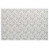 Niedliches Gekritzeleyelash-Muster Stoff (Fat Quarter (45,7 x 55,9 cm))