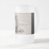 Niedliches Gelände Mattglas Bierglas (VorderseiteRechts)