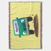 Niedliches Geländefahrzeug Cartoon Decke (Vorderseite Vertikal)