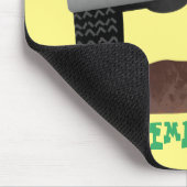 Niedliches Geländefahrzeug Cartoon Mousepad (Ecke)