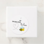 Niedliches Gelb bedeutet zu sein Geschenkanhänger (Beispiel)