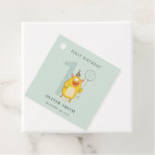 Niedliches Gelbes Aqua-Monster jeder Altersstufe G Geschenkanhänger (Beispiel)