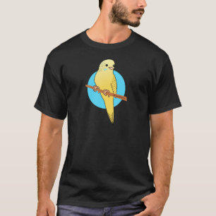 Niedliches gelbes Budgie T-Shirt