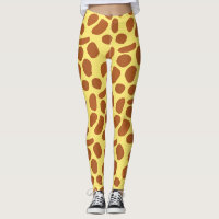 Niedliches gelbes Giraffenmuster