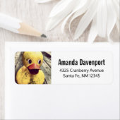 Niedliches gelbes Gummi Duckfoto (Insitu)