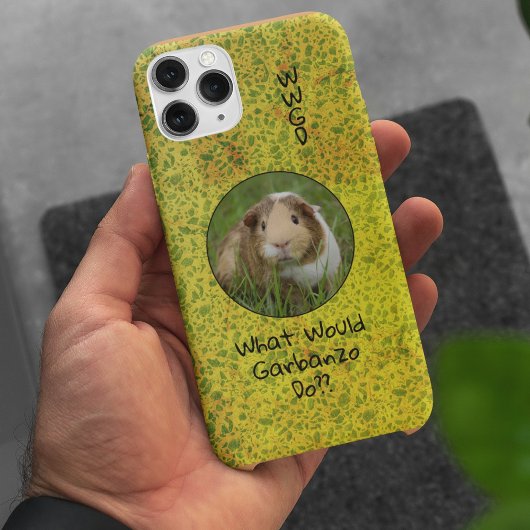 Niedliches gelbes Haustier Custom Pet Foto Persona Case-Mate iPhone Hülle